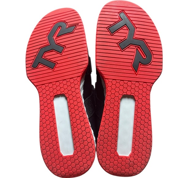 TYR L-1 Lifting Training Red Black Weight Lifter Shoes Size M9 W10.5 main image 6
